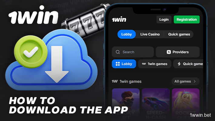 Download the 1win app to play casino games on phone