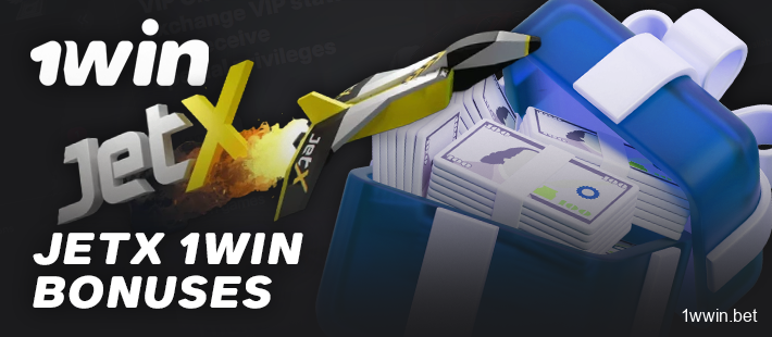 Get a bonus for Jetx 1Win