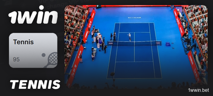 Tennis matches for betting at 1Win