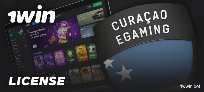 1Win Online Casino License - Curaçao eGaming license