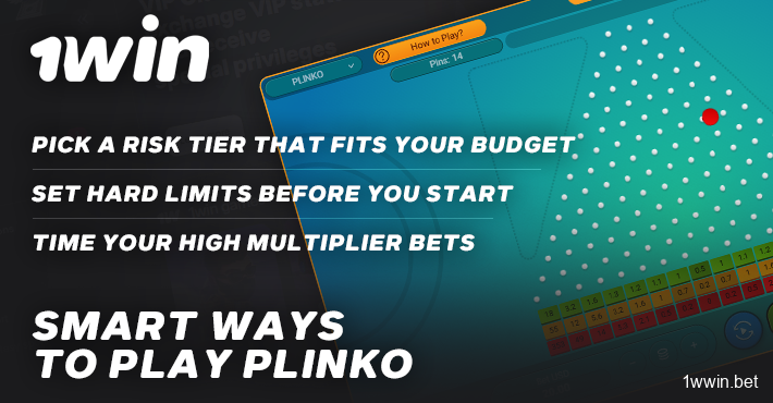 Tips for Responsible Gaming on Plinko 1win