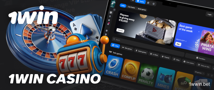 1win Casino offers thousands of games and fast payouts