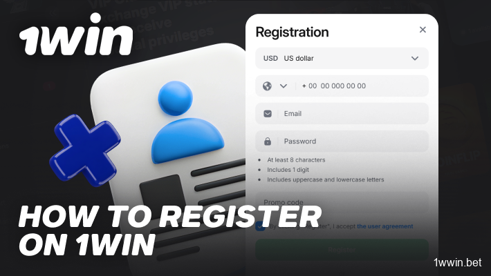 Players can sign up for 1win in just a few simple steps