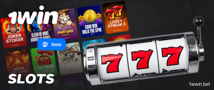 The slots at 1win Casino feature thousands of games from popular providers